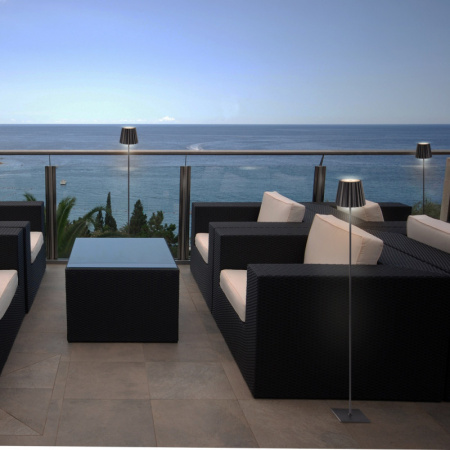 Высокие уличные фонари — Садово-парковый светильник Mantra 7101 купить в 