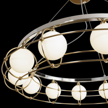 Люстры подвесные — Подвесная люстра Maytoni MOD312PL-12GCH купить в 