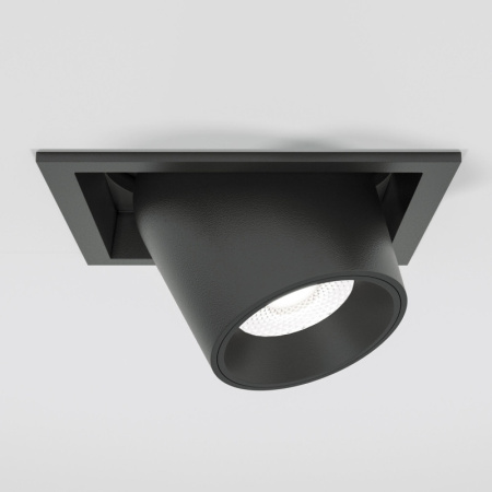Встраиваемые точечные светильники — Встраиваемый светильник Elektrostandard 25087/LED 8W 4000K чёрный купить в 