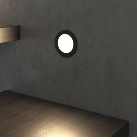 Светильники для стен и ступеней — Светильник для ступеней Elektrostandard MRL LED 1108 Чёрный купить в 