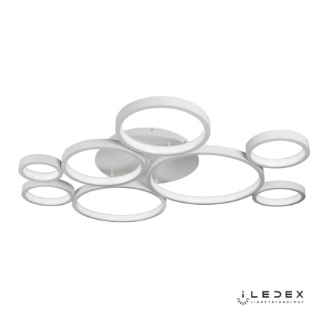 Свет для дома — Потолочная люстра iLedex Ring Star 9004-8L-X WH купить в  Свет для дома — Потолочная люстра iLedex Ring Star 9004-8L-X WH купить в