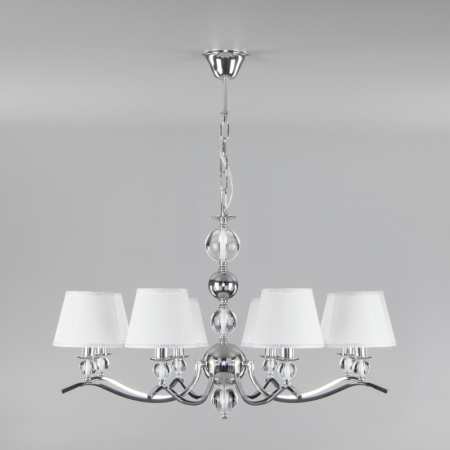 Люстры подвесные — Подвесная люстра Eurosvet 60097/8 хром купить в 