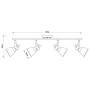 Споты — Спот ARTE Lamp A1677PL-4WH купить в  Споты — Спот ARTE Lamp A1677PL-4WH купить в