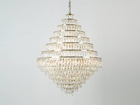 Люстры каскадные — Каскадная люстра Newport 10125+28/C gold купить в 