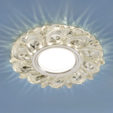 Встраиваемые точечные светильники — Встраиваемый светильник Elektrostandard 2219 MR16 CL прозрачный купить в 