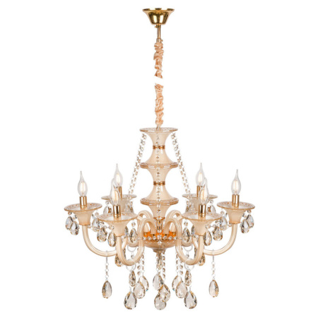 Люстры подвесные — Подвесная люстра AM Group KAMILA SP6 GOLD купить в 