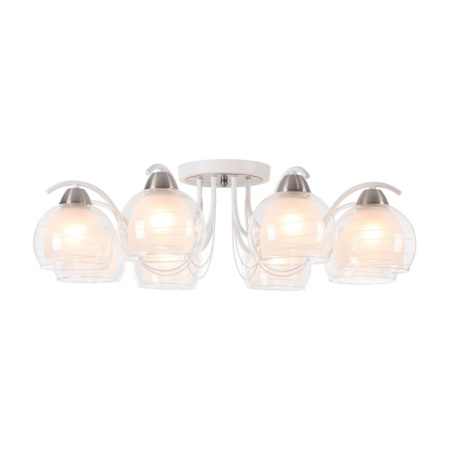 Люстры накладные — Накладная люстра Freya FR5052-CL-08-W купить в 