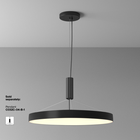 Накладные светильники — Накладной светильник Maytoni Technical C032CL-90W3K-RD-B купить в 