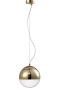 Подвесные светильники — Подвесной светильник Crystal Lux HELADO SP1 D200 GOLD купить в 