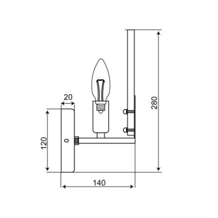 Настенные бра — Бра Vele Luce VL1951W01 купить в 