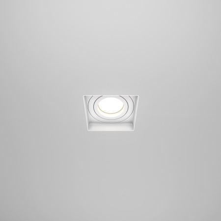 Встраиваемые точечные светильники — Встраиваемый светильник Maytoni Technical DL003-01-W купить в 