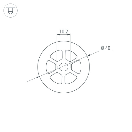 Профили для светодиодных лент — Профиль Arlight 045869 купить в  Профили для светодиодных лент — Профиль Arlight 045869 купить в