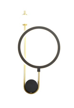 Настенные бра — Бра Crystal Lux CORIDA AP25W LED BLACK/GOLD купить в  Настенные бра — Бра Crystal Lux CORIDA AP25W LED BLACK/GOLD купить в