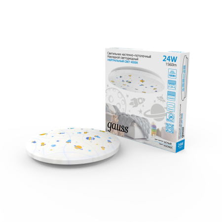 Накладные светильники — Накладной светильник Gauss 941411224R купить в  Накладные светильники — Накладной светильник Gauss 941411224R купить в