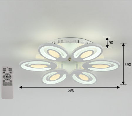 Люстры накладные — Накладная люстра F-Promo 2293-6U купить в 