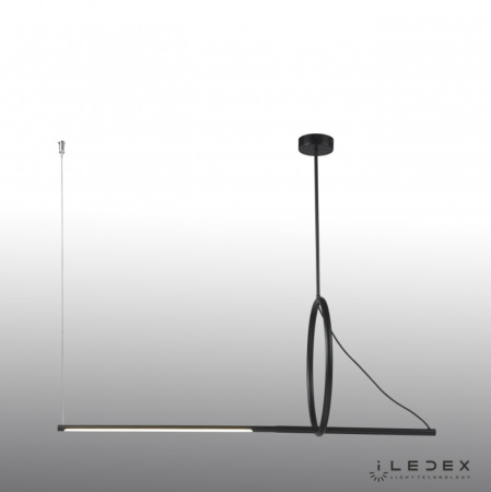 Подвесные светильники — Подвесной светильник iLedex 8075P/S-18W-3000K MBK-WH купить в  Подвесные светильники — Подвесной светильник iLedex 8075P/S-18W-3000K MBK-WH купить в