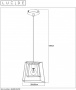 Подвесные светильники — Подвесной светильник LUCIDE 46405/01/30 купить в 