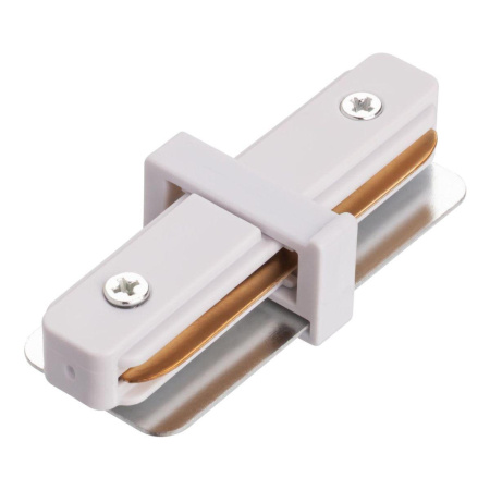 Трековые светильники — Коннектор прямой IMEX Трек 1 WH IL.0010.0040 купить в 