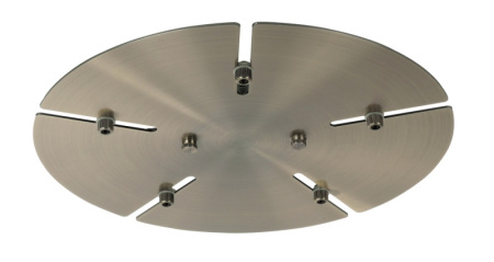 Базы накладные — База накладная Crystal Lux Потолочная база D350-5 BRONZE купить в 