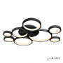 Свет для дома — Потолочная люстра iLedex Ring Star 9004-8L-X BK купить в  Свет для дома — Потолочная люстра iLedex Ring Star 9004-8L-X BK купить в