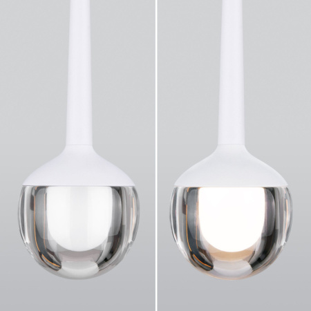 Подвесные светильники — Подвесной светильник Elektrostandard DLS028 6W 4200K белый купить в 