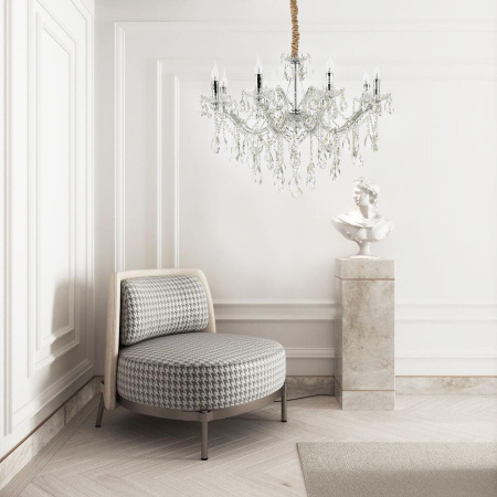 Люстры подвесные — Подвесная люстра Lumien Hall Лавена LH0026/8H-CR купить в 