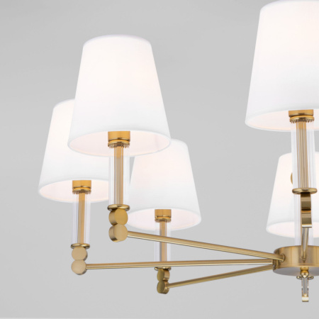 Люстры на штанге — Люстра на штанге Eurosvet 60145/8 латунь купить в 