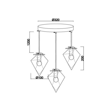 Подвесные светильники — Подвесной светильник Vele Luce VL1154P03 купить в 