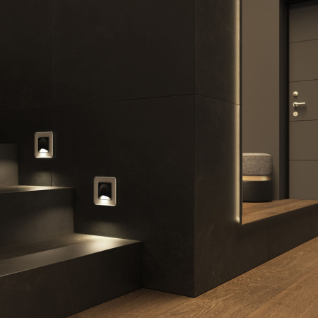 Подсветка стен и ступеней — Подсветка ступеней лестницы Werkel W1154408 купить в 