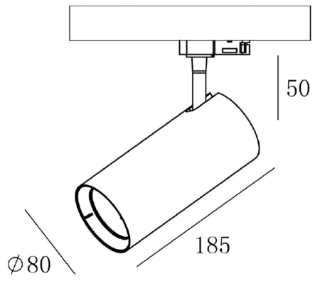 Трековые светильники — Трековый светодиодный светильник Deko-Light Horus 707104 купить в  Трековые светильники — Трековый светодиодный светильник Deko-Light Horus 707104 купить в