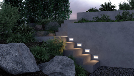 Светильники для стен и ступеней — Светильник для ступеней Maytoni O045SL-L3W3K купить в 