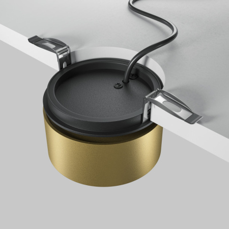 Встраиваемые точечные светильники — Встраиваемый светильник Maytoni Technical DL024-12W4K-BMG купить в 