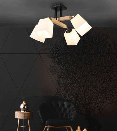 Потолочные люстры — Потолочная люстра Seven Fires Lion WD3508/4C-BK-WT купить в 