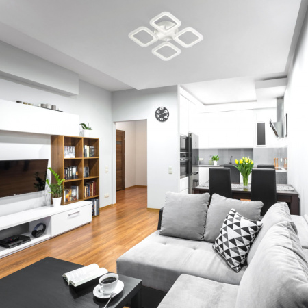 Люстры накладные — Накладная люстра DeMarkt 424012804 купить в 