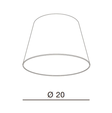 Плафоны и абажуры — Абажур Azzardo Shade ZF 20 AZ2598 купить в 