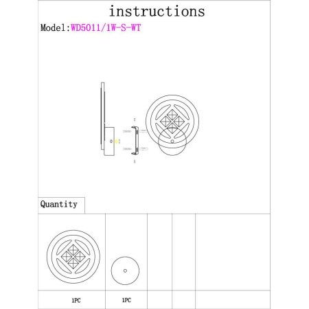 Потолочные светильники — Бра Seven Fires Khelki WD5011/1W-S-WT купить в  Потолочные светильники — Бра Seven Fires Khelki WD5011/1W-S-WT купить в