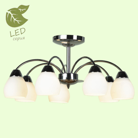 Люстры на штанге — Люстра на штанге Lussole GRLSF-2403-07 купить в 