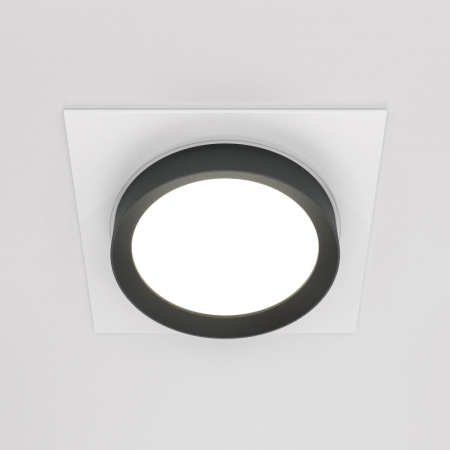 Встраиваемые точечные светильники — Встраиваемый светильник Maytoni Technical DL086-GX53-SQ-WB купить в 