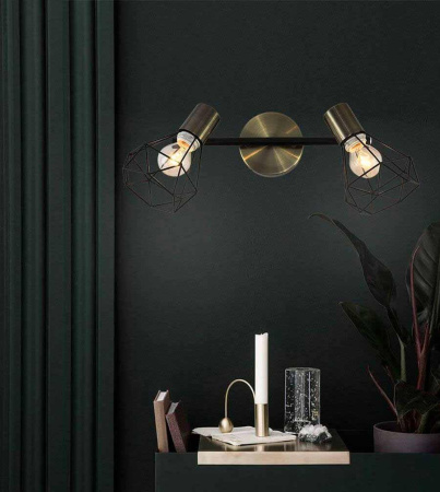 Споты — Спот Seven Fires Keri SF4710/2W-AB-BK купить в  Споты — Спот Seven Fires Keri SF4710/2W-AB-BK купить в