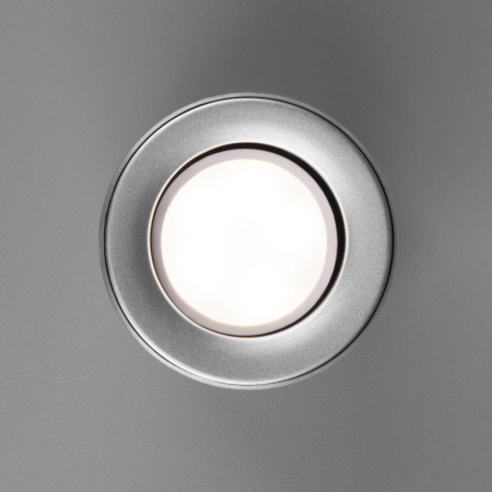 Накладные точечные светильники — Накладной светильник Elektrostandard DLN116 GU10 серебро купить в 