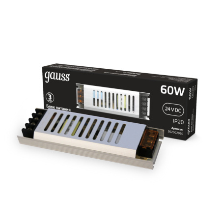 Блоки питания AC — Блок питания Gauss 202002060 купить в 