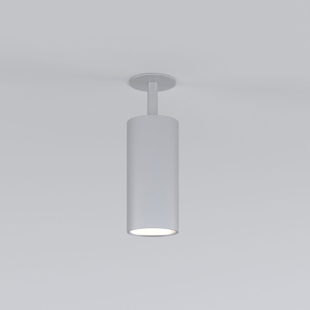 Встраиваемые точечные светильники — Встраиваемый светильник Elektrostandard Diffe серебряный 15W 4200K (25066/LED) купить в 