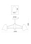 Люстры на штанге — Люстра на штанге Freya FR5037PL-05S купить в 