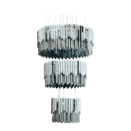 Люстры каскадные — Каскадная люстра AM Group ROBERTO CAVALLI L800+600+400 CH купить в 