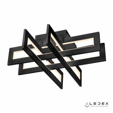 Накладные светильники — Накладной светильник iLedex 9082-600*600-X 96W BK купить в  Накладные светильники — Накладной светильник iLedex 9082-600*600-X 96W BK купить в