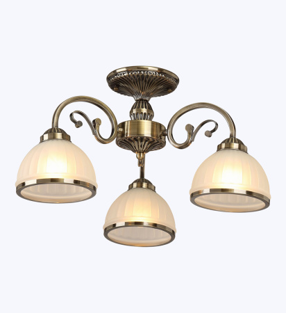 Потолочные люстры — 4644/3 бронза купить в 
