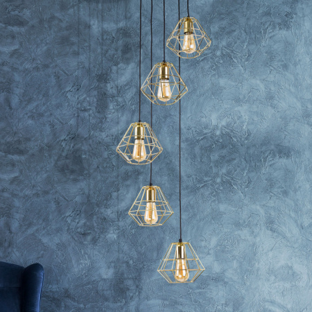 Подвесные светильники — Подвесной светильник TK Lighting 2576 Diamond Gold купить в  Подвесные светильники — Подвесной светильник TK Lighting 2576 Diamond Gold купить в