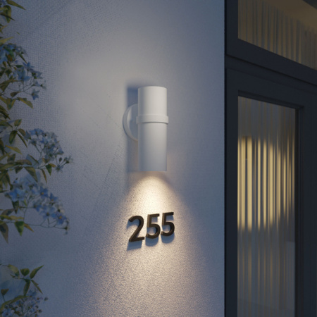 Уличные настенные светильники — Светильник настенный Elektrostandard Grin белый (35000/D) купить в 