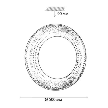 Накладные светильники — Накладной светильник Sonex 3034/EL купить в 