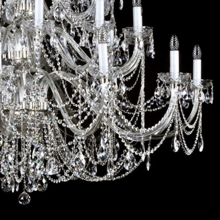 Потолочные люстры — Подвесная люстра Artglass Aurelie 42 Nickel CE купить в 